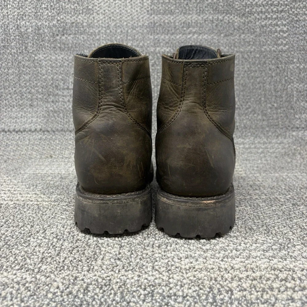 Thursday Boot Co Captain StormKing Men's 9.5 Tobacco Brown Leather Cap Toe Boots